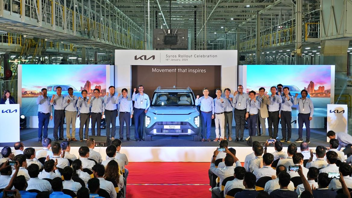 Kia India begins production of New Syros SUV, to be launched in 2025
