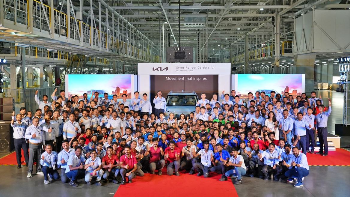 Kia India begins production of New Syros SUV, to be launched in 2025