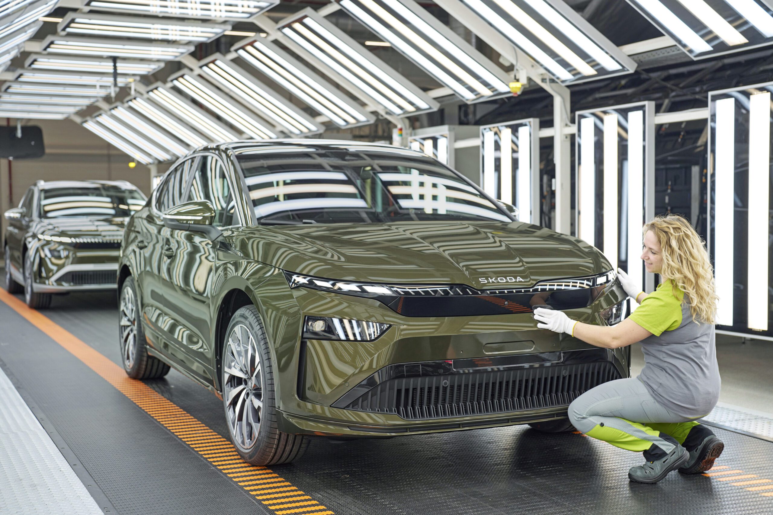 Skoda Enyaq and Enyaq Coupe production starts