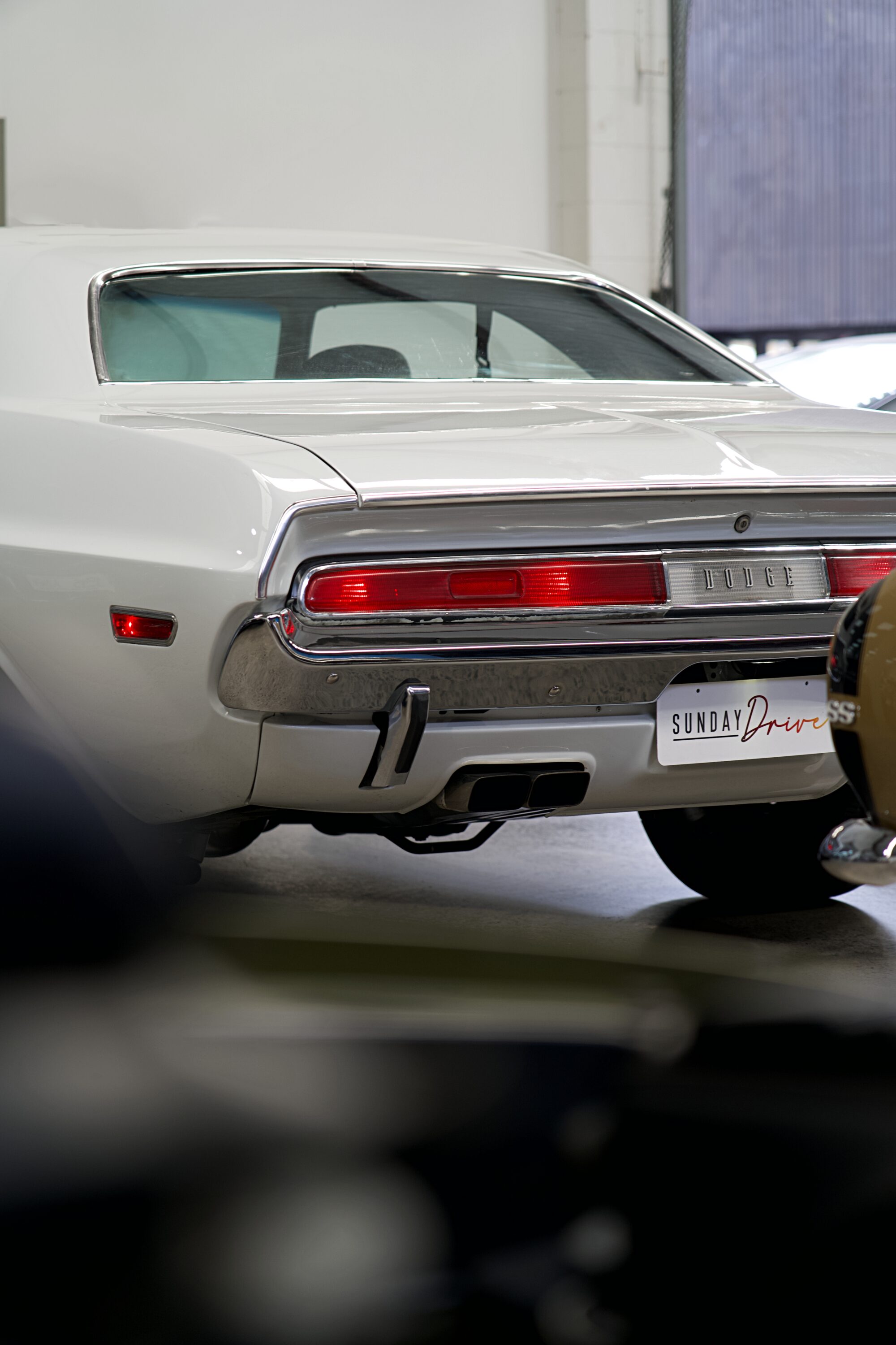 A White (Challenger) Knuckle Ride - This Vanishing Point Tribute car could be yours! 
