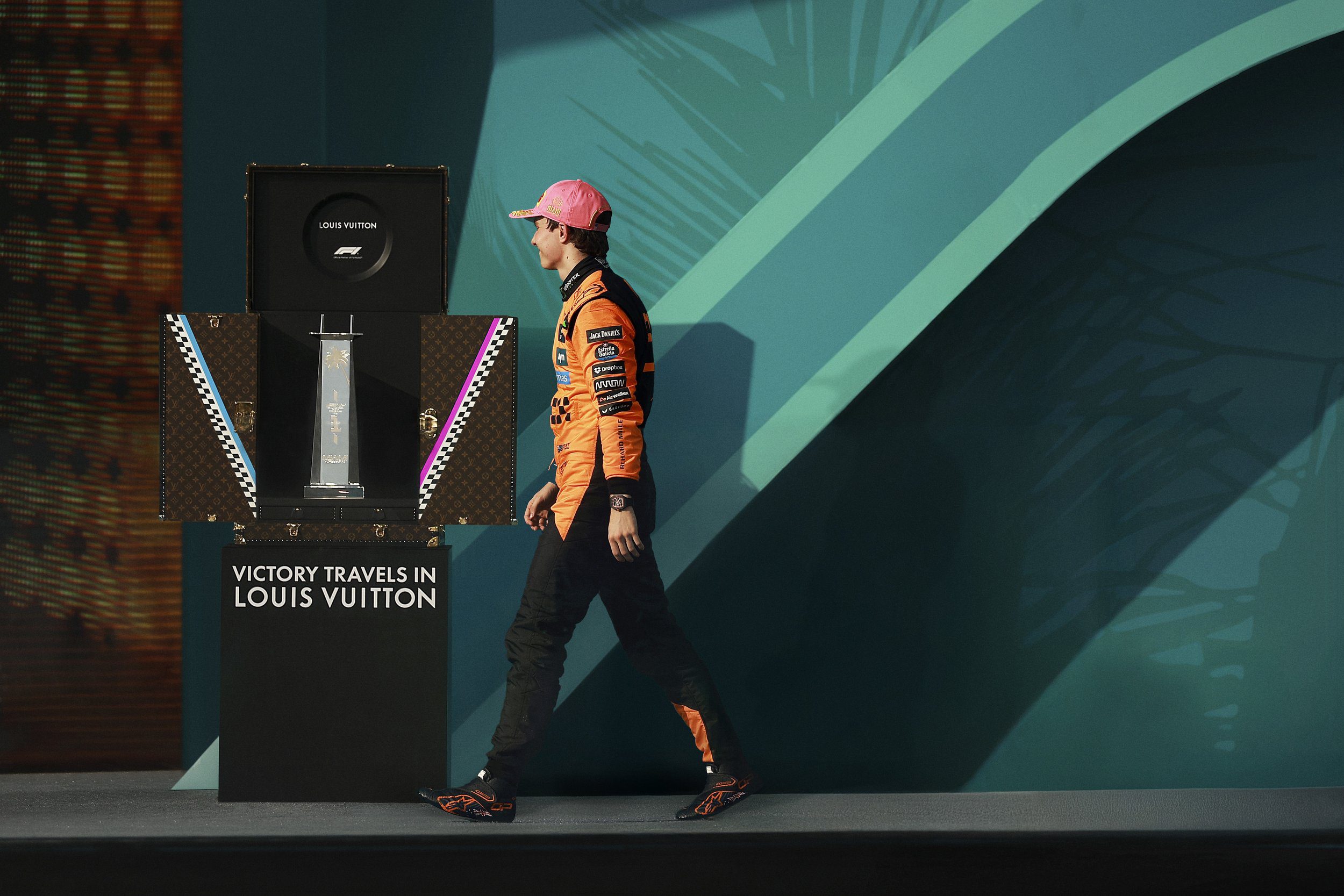 No Junk in Piastri's Louis Vuitton F1 Trophy Trunk