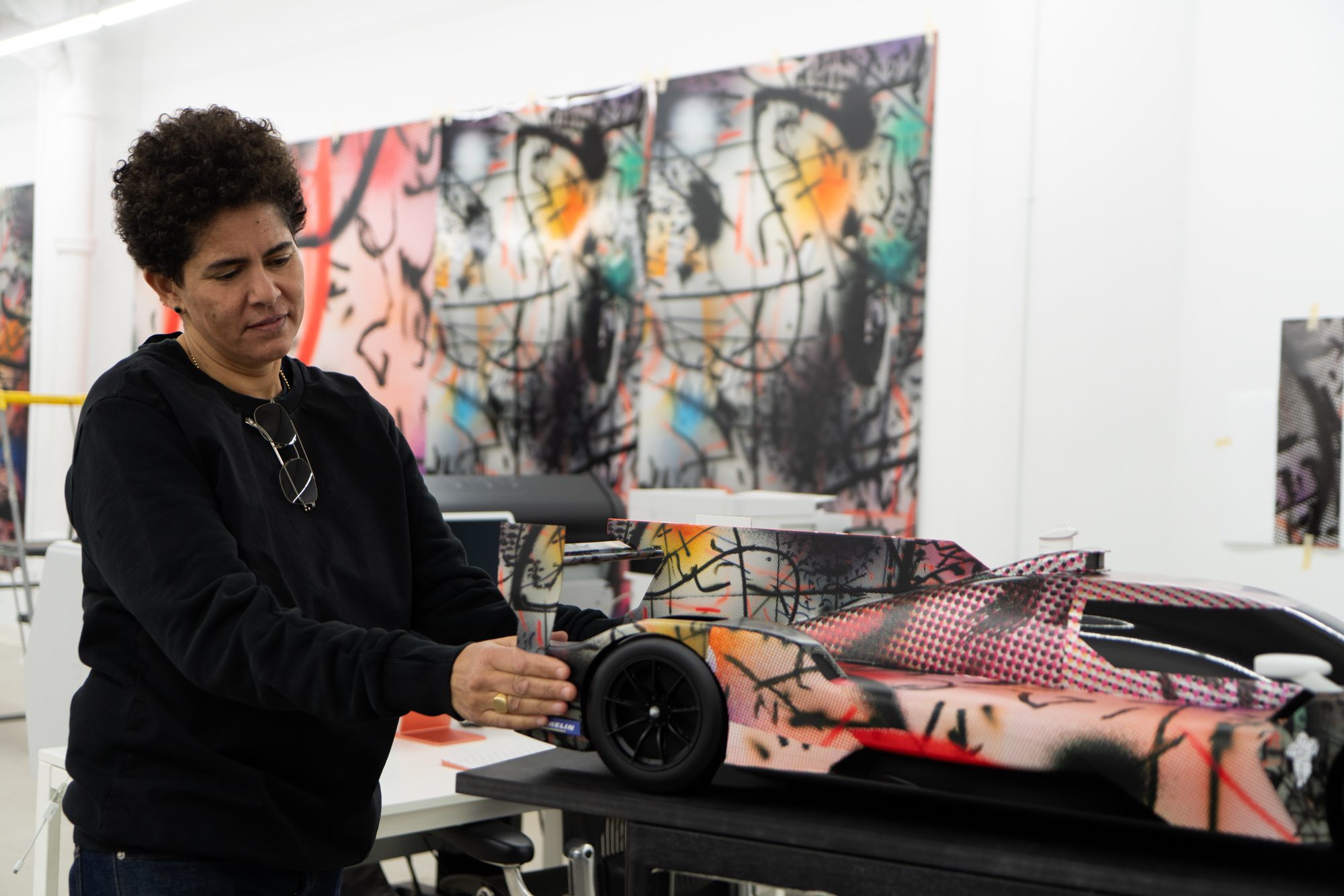 The Art of Speed - Your chance to see the gorgeous BMW Art Car #20 being displayed