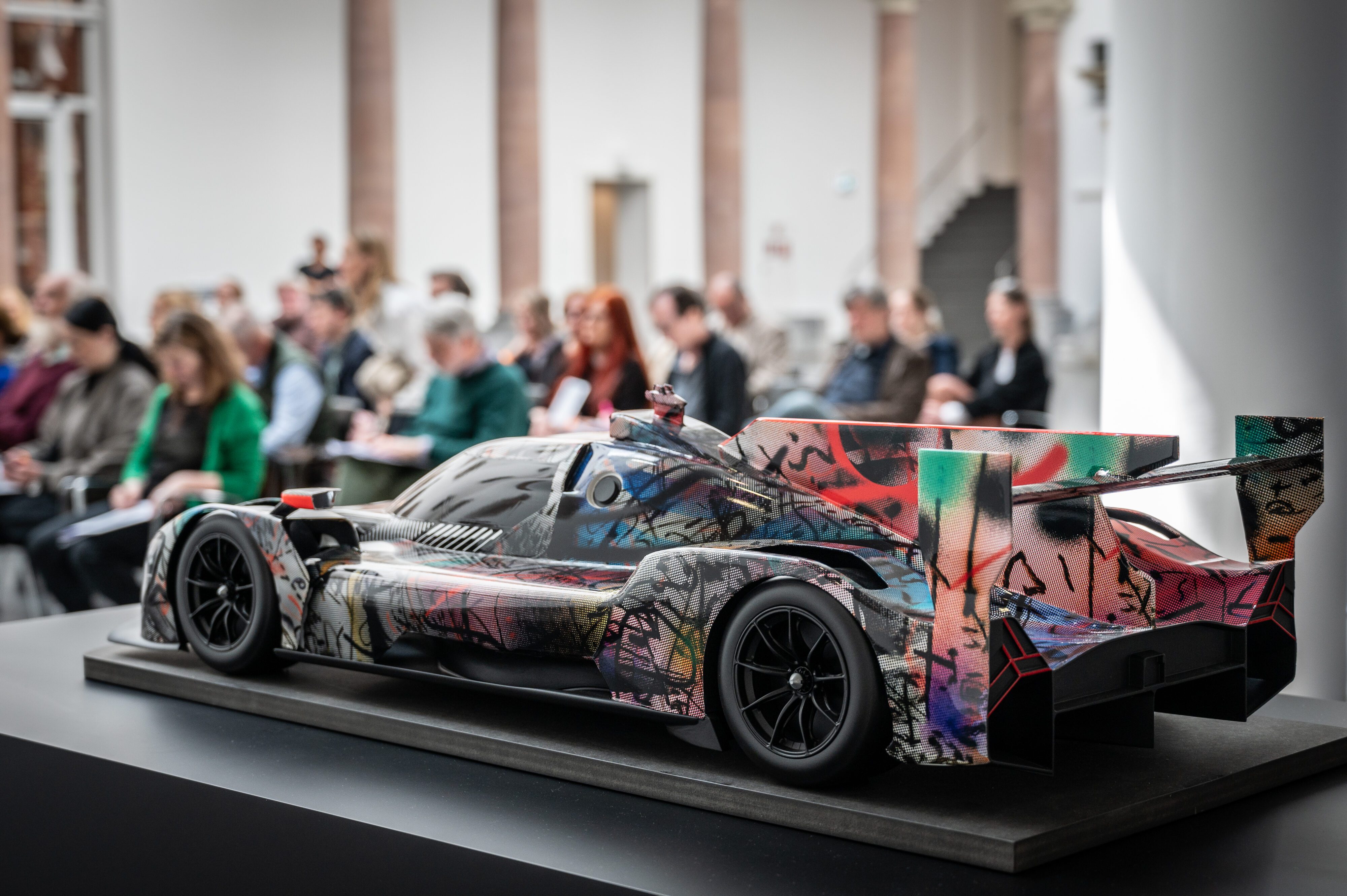 The Art of Speed - Your chance to see the gorgeous BMW Art Car #20 being displayed