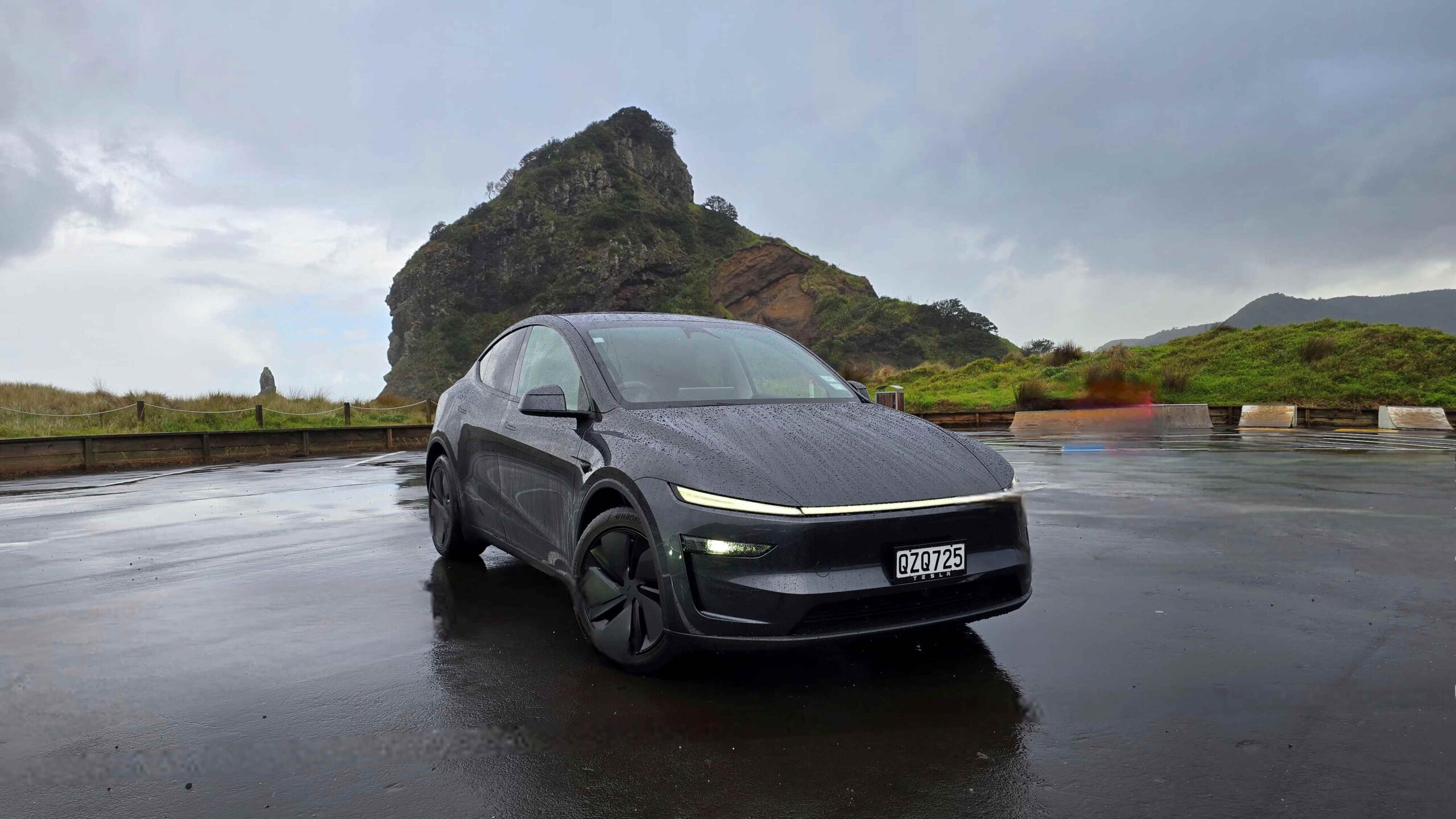 2025 Tesla Model Y first drive NZ