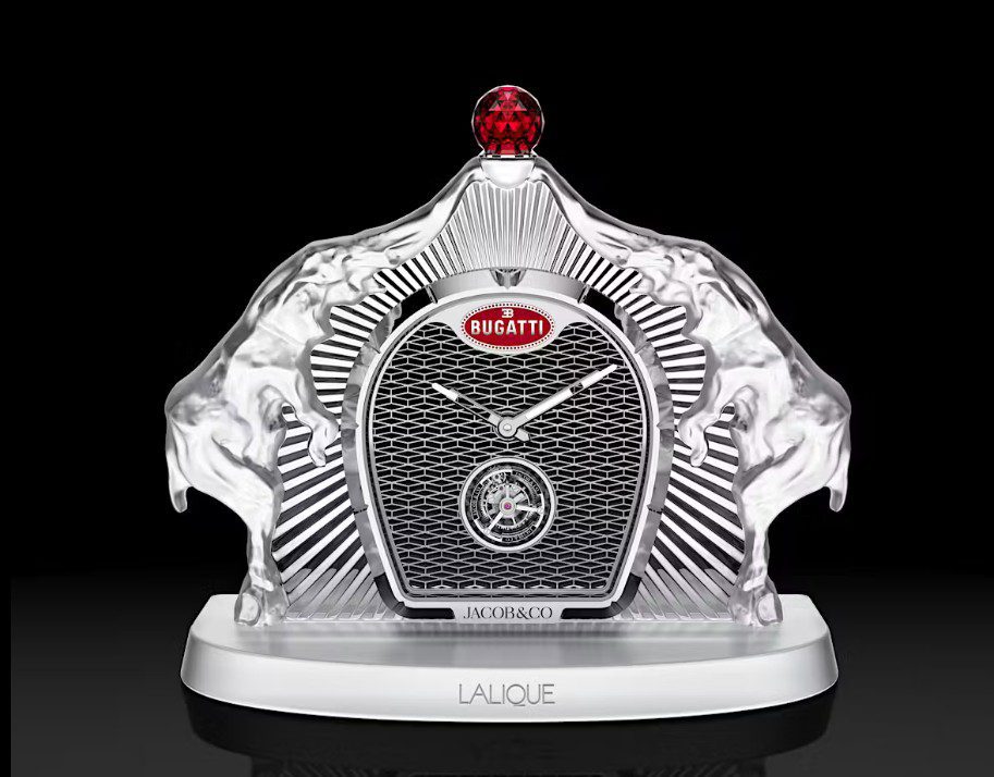 Bugatti Calandre - Not exactly the Prettiest Clock