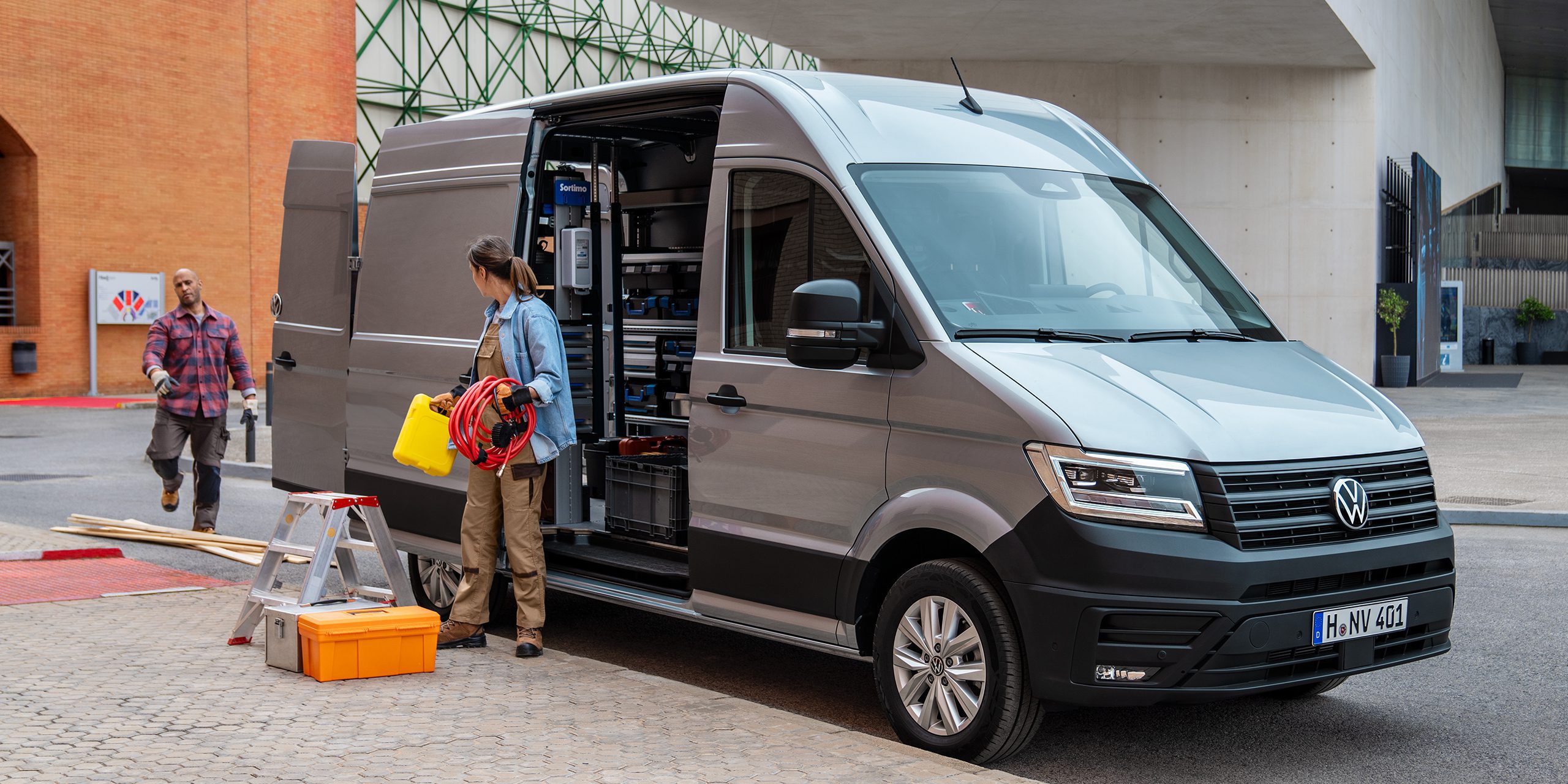 Volkswagen’s new Crafter gets a digital upgrade for the worksite