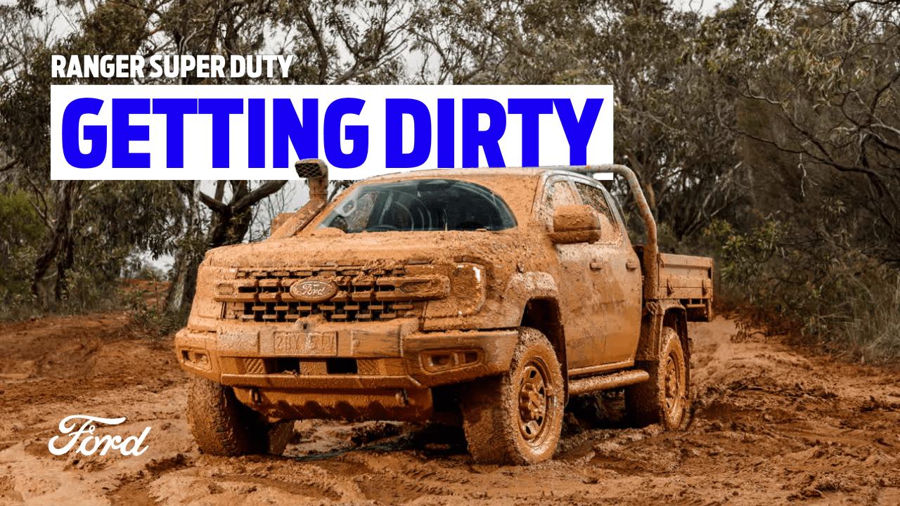 Super Dirty - Ford Gives Ranger Super Duty a 600kg Mud Pack