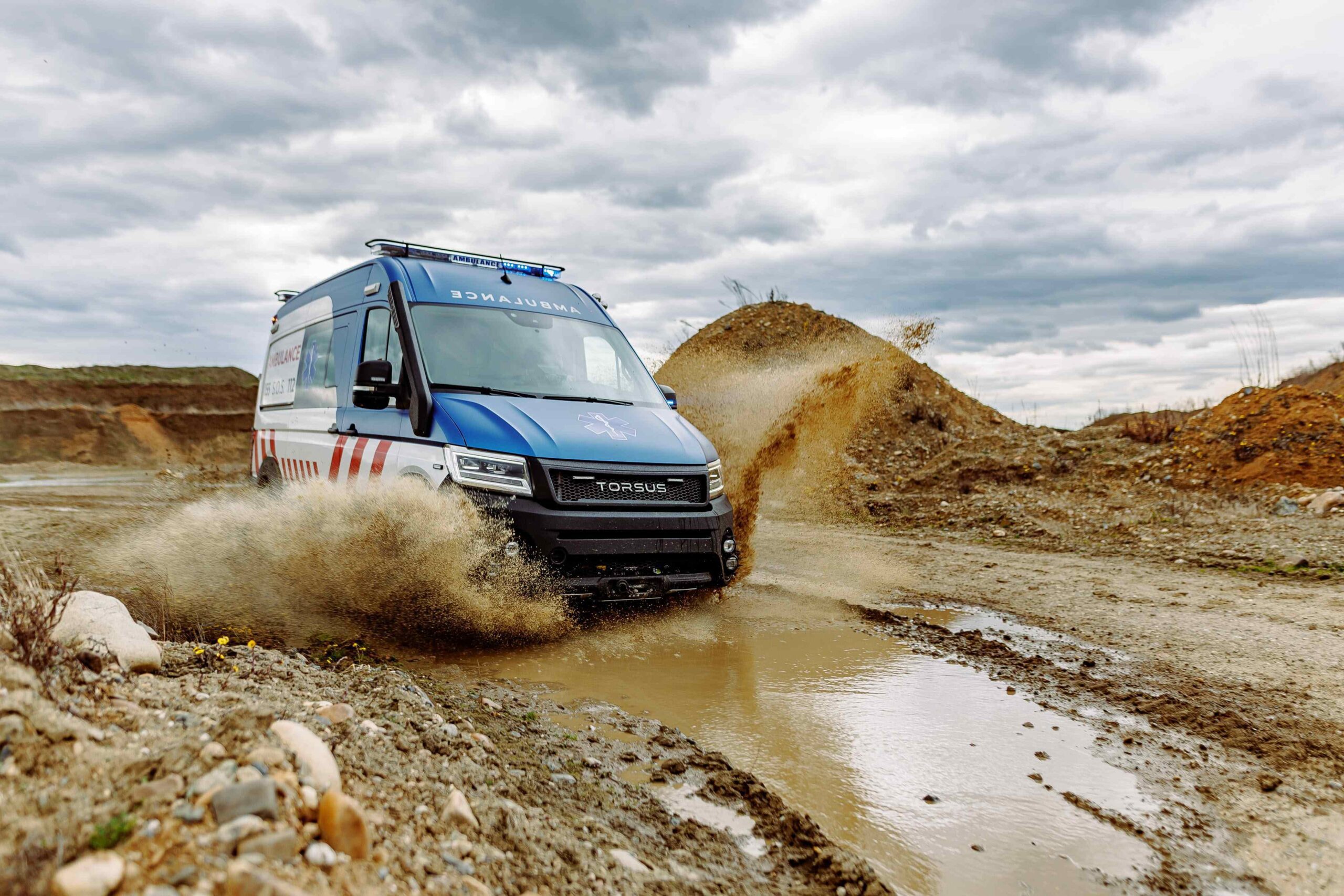 Torsus Terrastorm - The Unstoppable 4x4 Ambulance