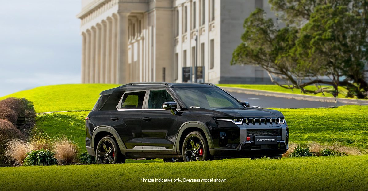 KGM TORRES Hybrid Confirmed for NZ - A Stylish, Self-Charging SUV Bridging the Gap